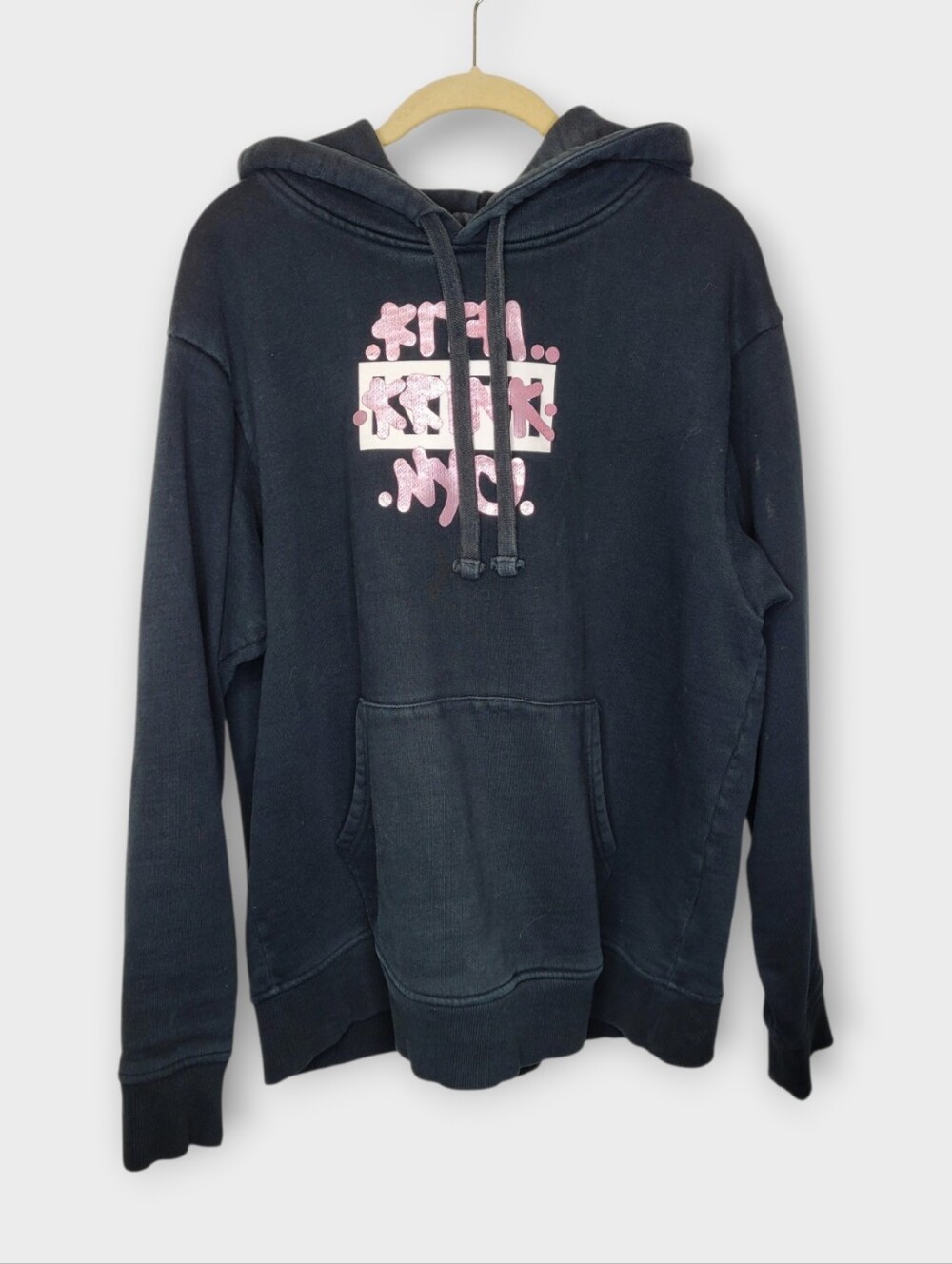 Kith x Krink NYC Grafitti Hoodie M Black